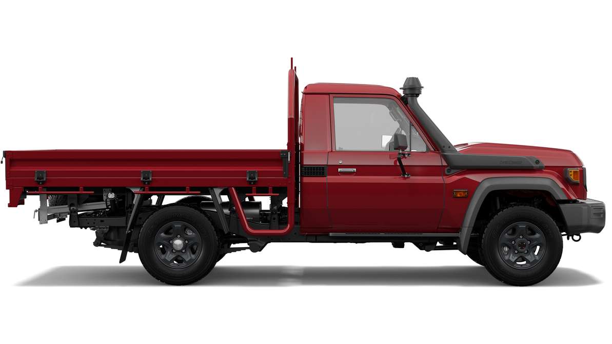 2024 Toyota LandCruiser 79 GX Single-Cab Cab-Chassis image 2