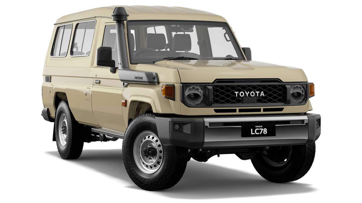 2025 Toyota LandCruiser 78 GXL Troop Carrier Differential Locks option image 1