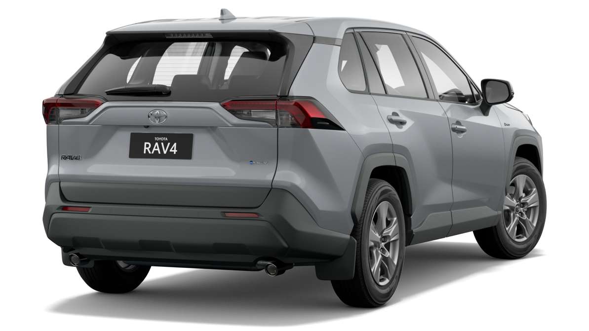 2025 Toyota RAV4 GX 2WD Hybrid Full size spare wheel image 3