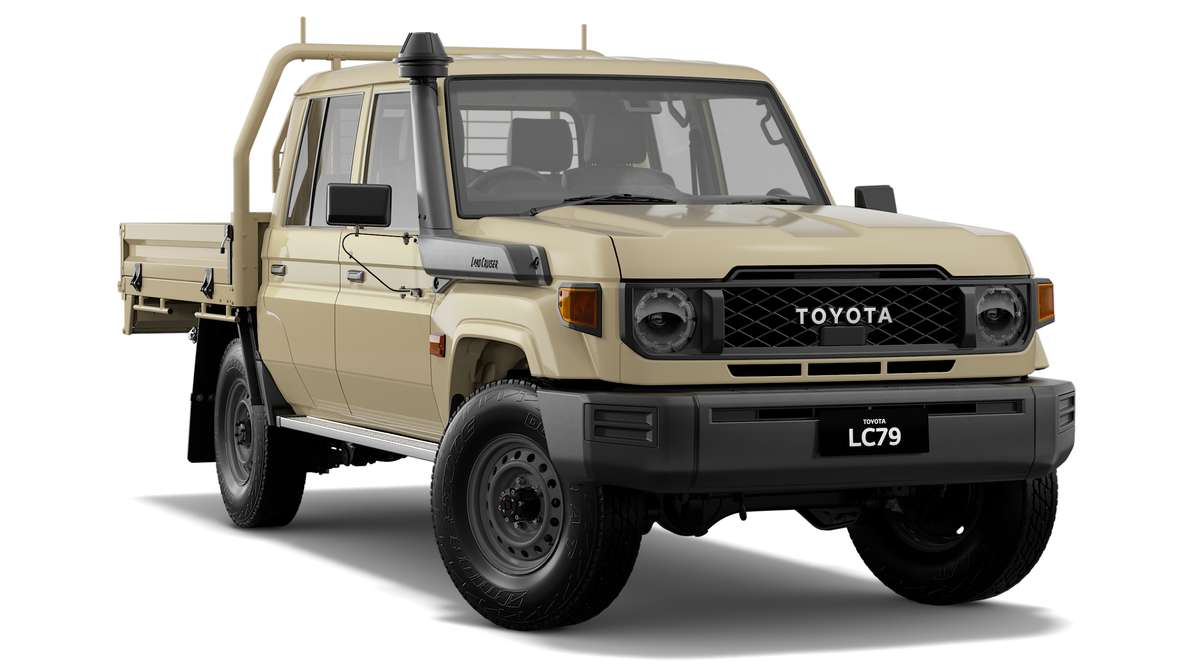 2024 Toyota LandCruiser 79 WorkMate Double-Cab Cab-Chassis image 1