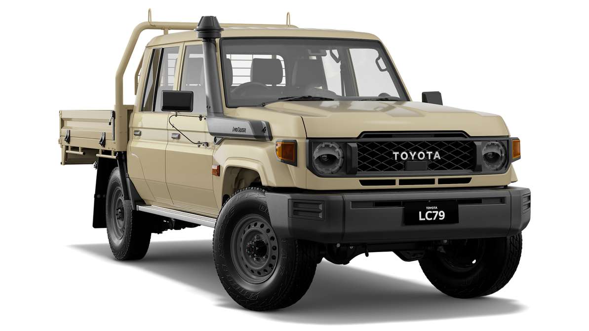 2025 Toyota LandCruiser 79 WorkMate Double-Cab Cab-Chassis Differential Locks option image 1