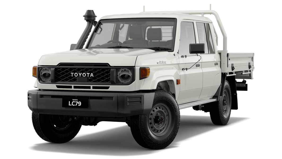 2024 Toyota LandCruiser 79 WorkMate Double-Cab Cab-Chassis image 4