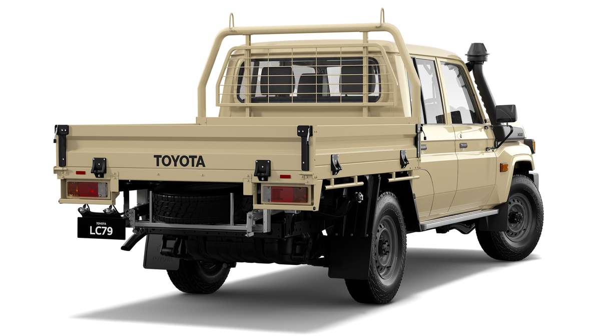 2024 Toyota LandCruiser 79 WorkMate Double-Cab Cab-Chassis image 3