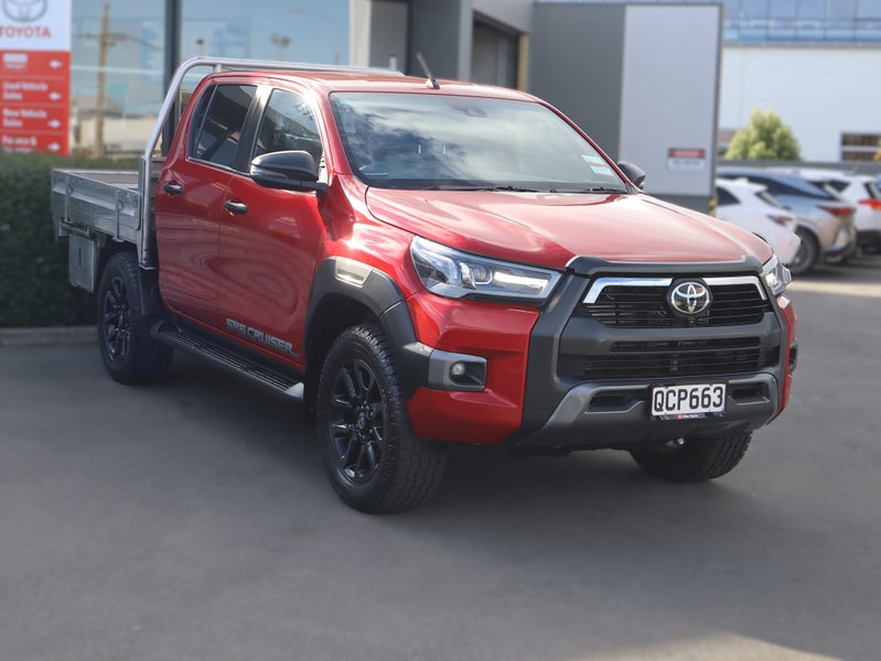 2022 Toyota Hilux SR5 CRUISER 2.8 4WD FLAT DECK image 1