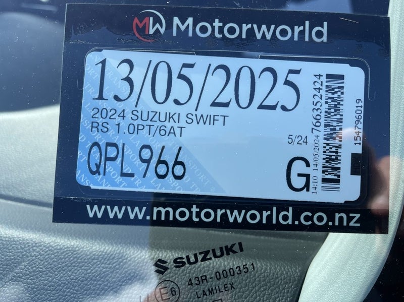 2024 Suzuki Swift RS 1.0PT/6AT - image 4