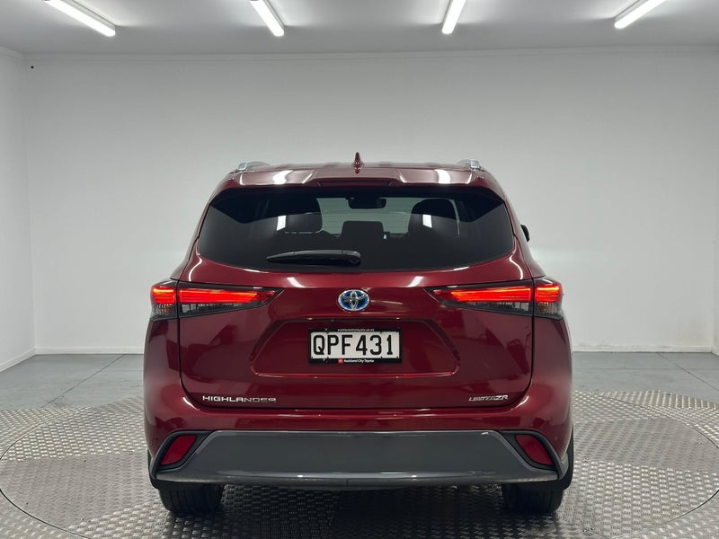 2024 Toyota Highlander Limited ZR 2.5P Hybrid AWD image 4