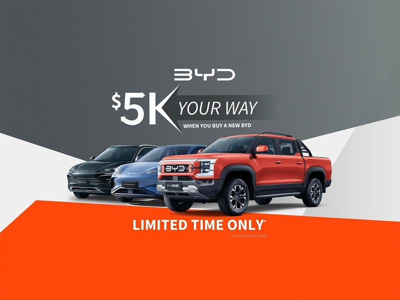 2025 BYD Shark 6 4WD, SUPER HYBRID, 800KMS COMB... image 2