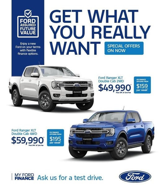 2025 Ford Ranger XLT DOUBLE CAB 2L 4WD image 2