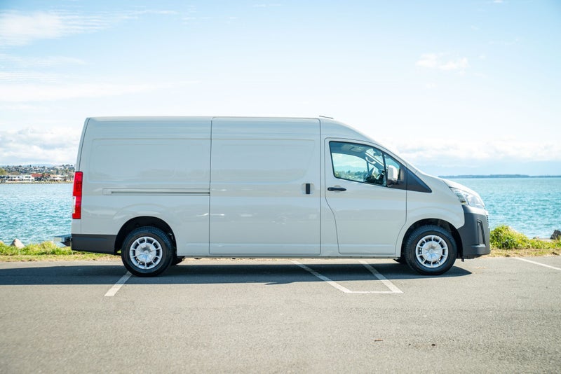 2025 Toyota Hiace ZX Panel Van with Cargo Barri... image 2