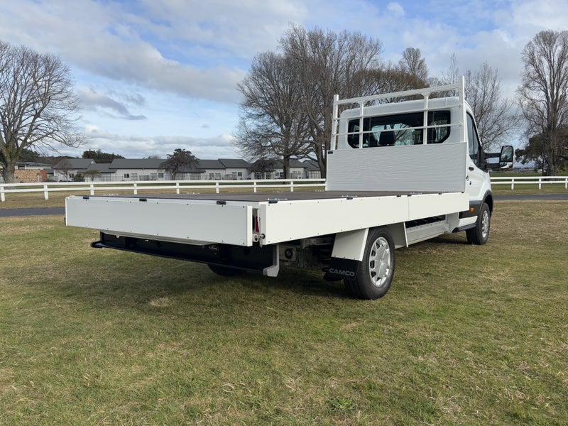 2026 Ford Transit CARGO 420E LWB CHASSIS CAB RW... image 4