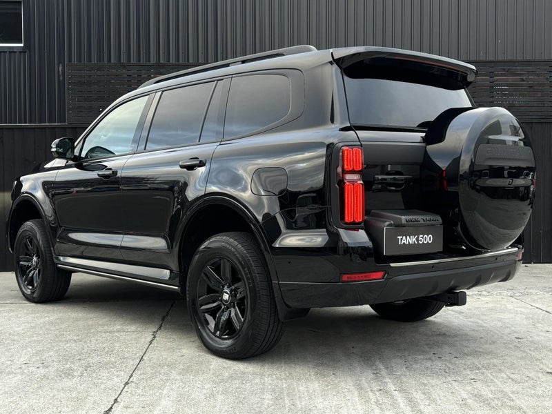 2026 GWM Tank 500 Ultra Hybrid Black Edition image 4