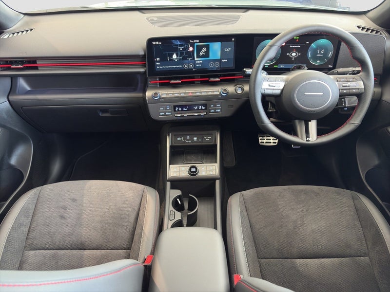 2026 Hyundai Kona HYBRID N-LINE LTD - MIRAGE GREEN image 3