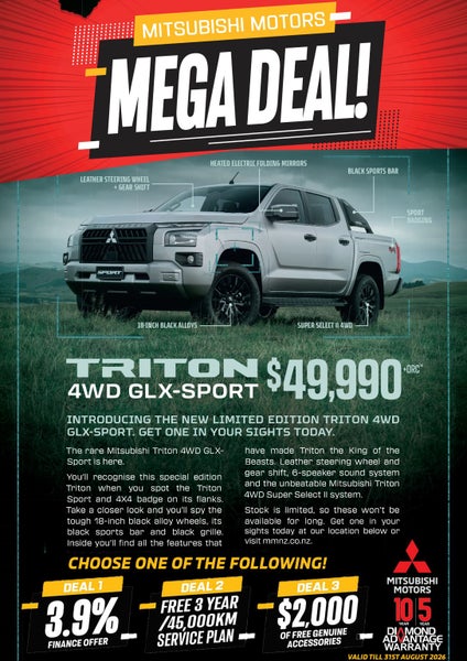 2026 Mitsubishi Triton GLX Sport 4x4 - Limited... image 3