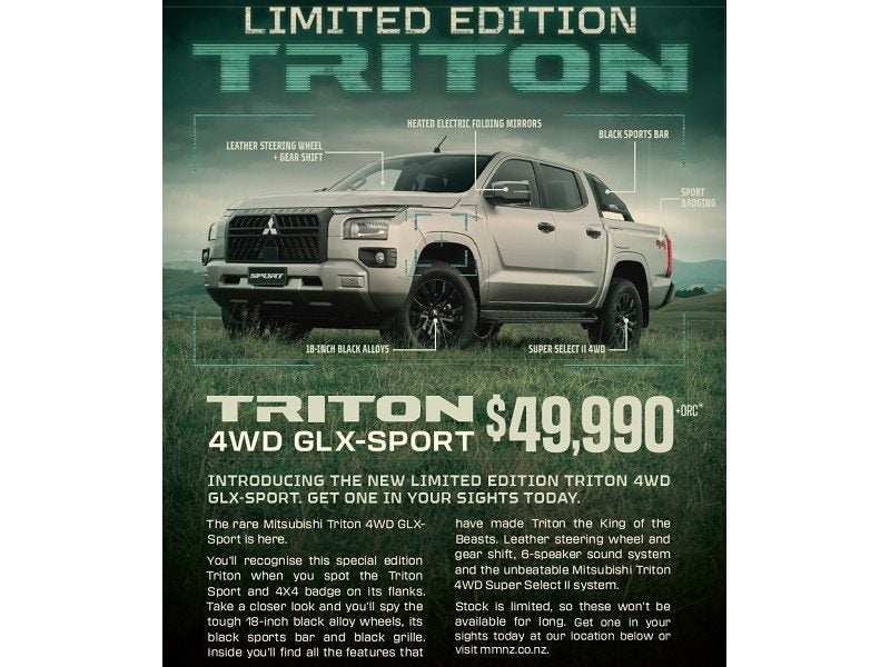 2026 Mitsubishi Triton GLX Sport 4x4 - Limited... image 5