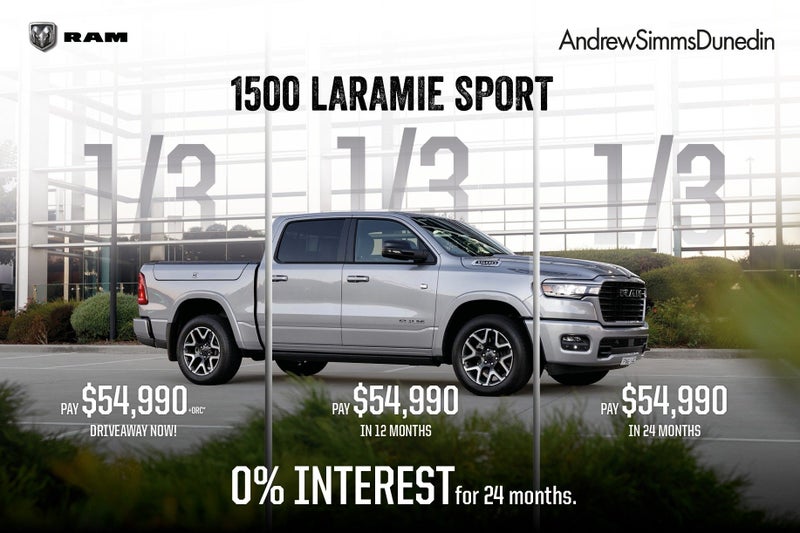 2026 Ram 1500 Dt Laramie Sport Hurricane SST image 2