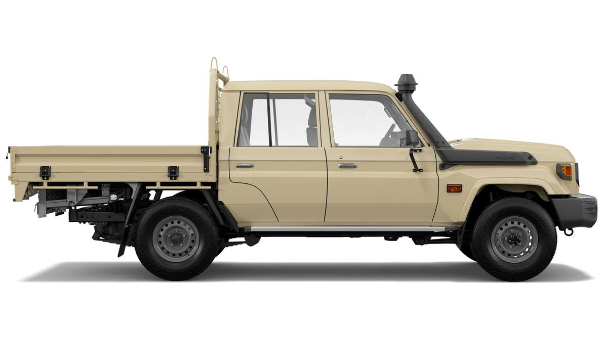 2025 Toyota LandCruiser 79 WorkMate Double-Cab Cab-Chassis Differential Locks option image 2