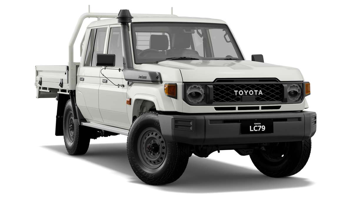 2024 Toyota LandCruiser 79 WorkMate Double-Cab Cab-Chassis image 1