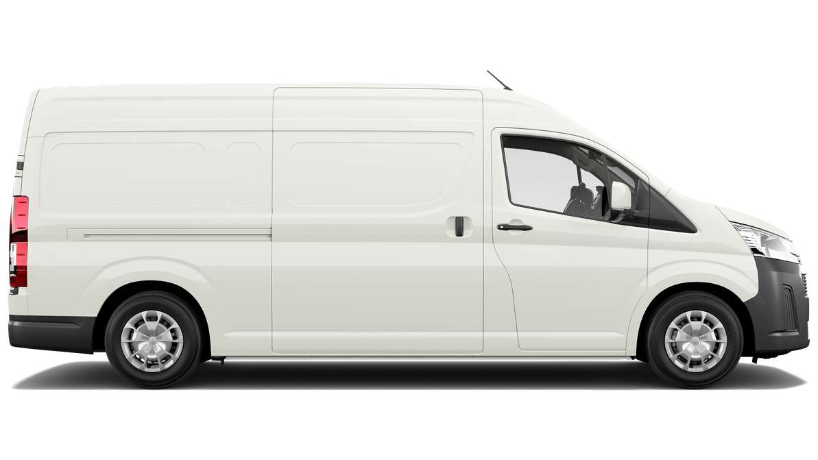 2024 Toyota HiAce Long Wheelbase Van Rear barn doors image 2