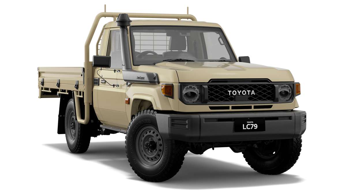 2024 Toyota LandCruiser 79 WorkMate Single-Cab Cab-Chassis image 1