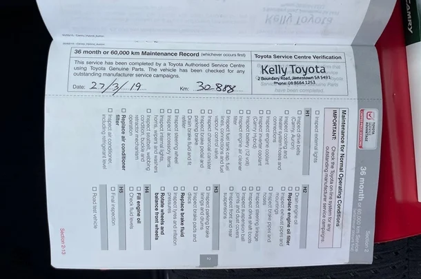 2016 Toyota Camry Atara S image 23