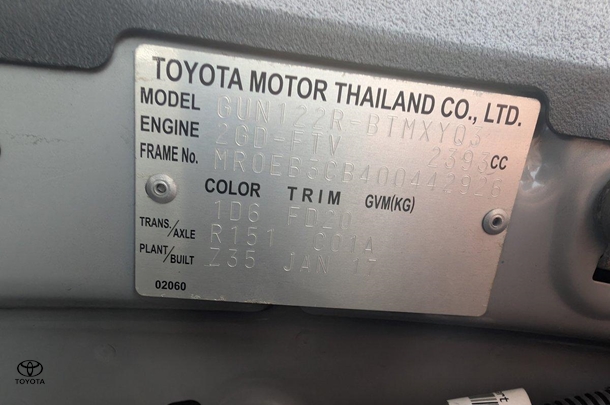 2017 Toyota Hilux Workmate image 20