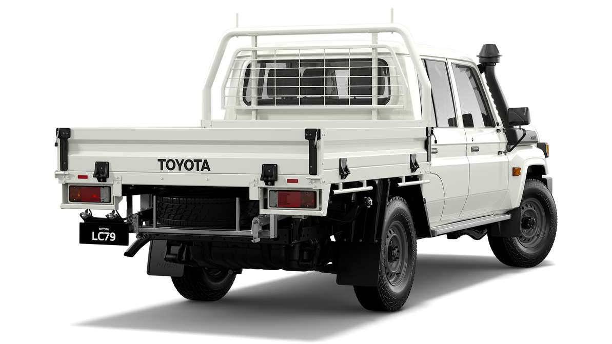2024 Toyota LandCruiser 79 WorkMate Double-Cab Cab-Chassis image 3