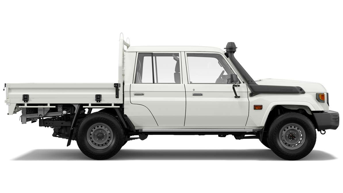 2024 Toyota LandCruiser 79 WorkMate Double-Cab Cab-Chassis image 2