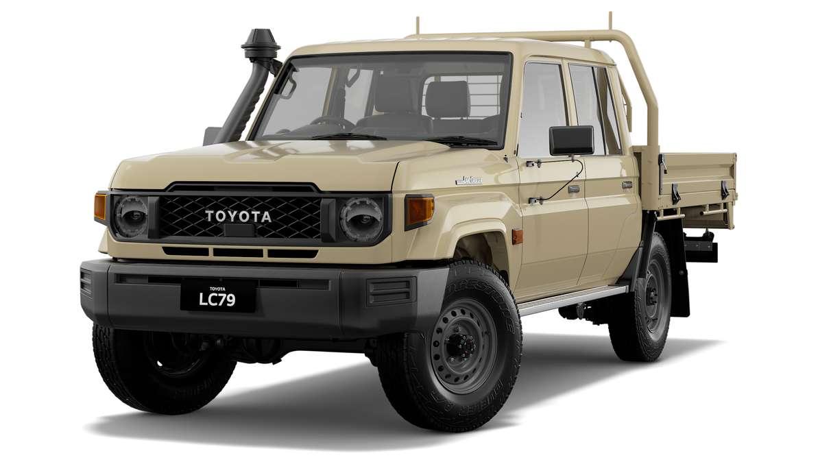 2024 Toyota LandCruiser 79 WorkMate Double-Cab Cab-Chassis image 4