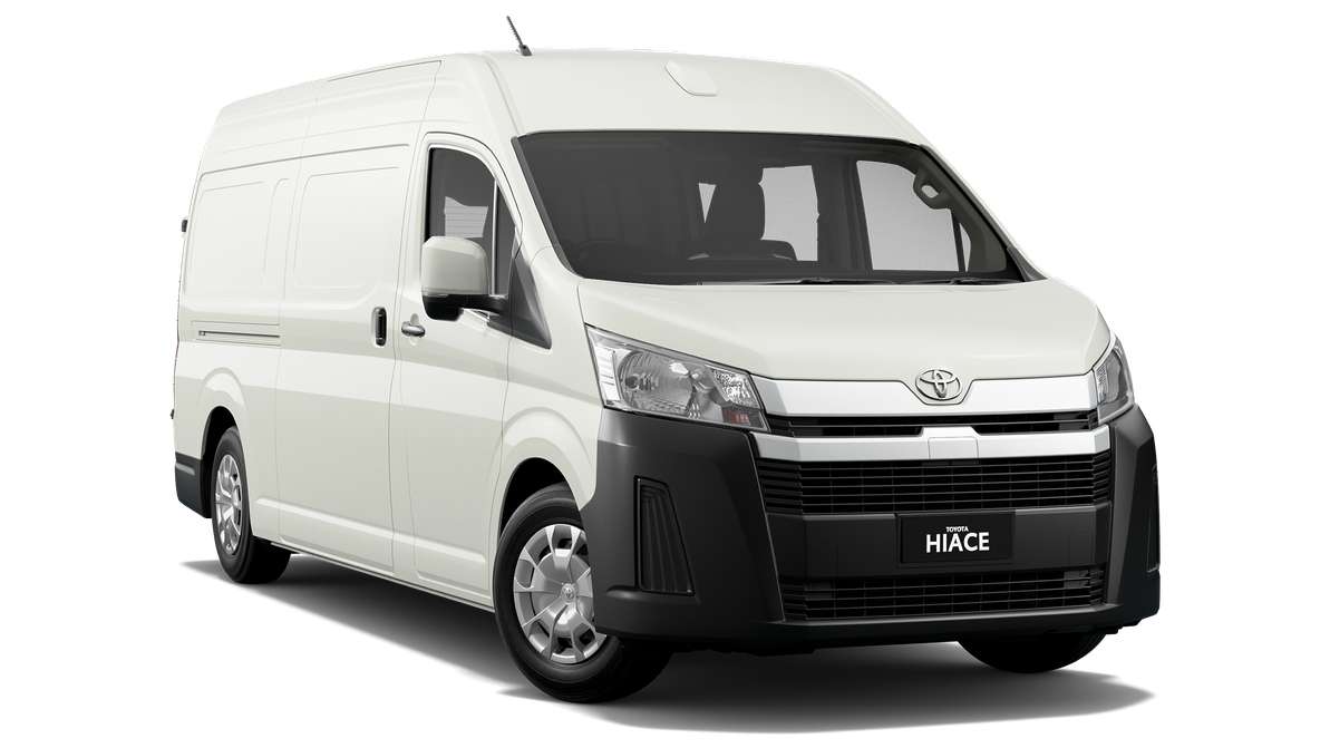 2024 Toyota HiAce Long Wheelbase Van Rear barn doors image 1