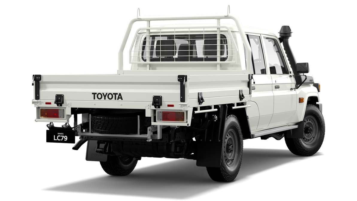 2024 Toyota LandCruiser 79 WorkMate Double-Cab Cab-Chassis image 3