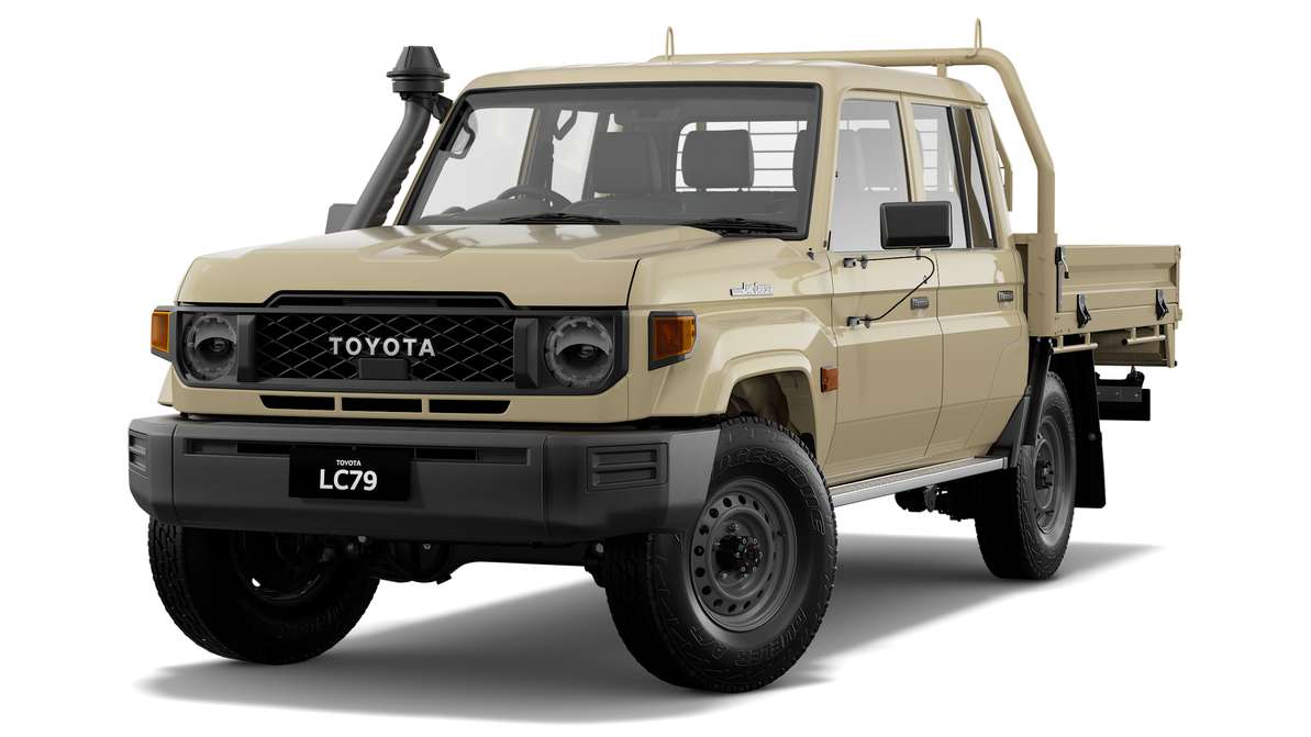 2025 Toyota LandCruiser 79 WorkMate Double-Cab Cab-Chassis Differential Locks option image 4