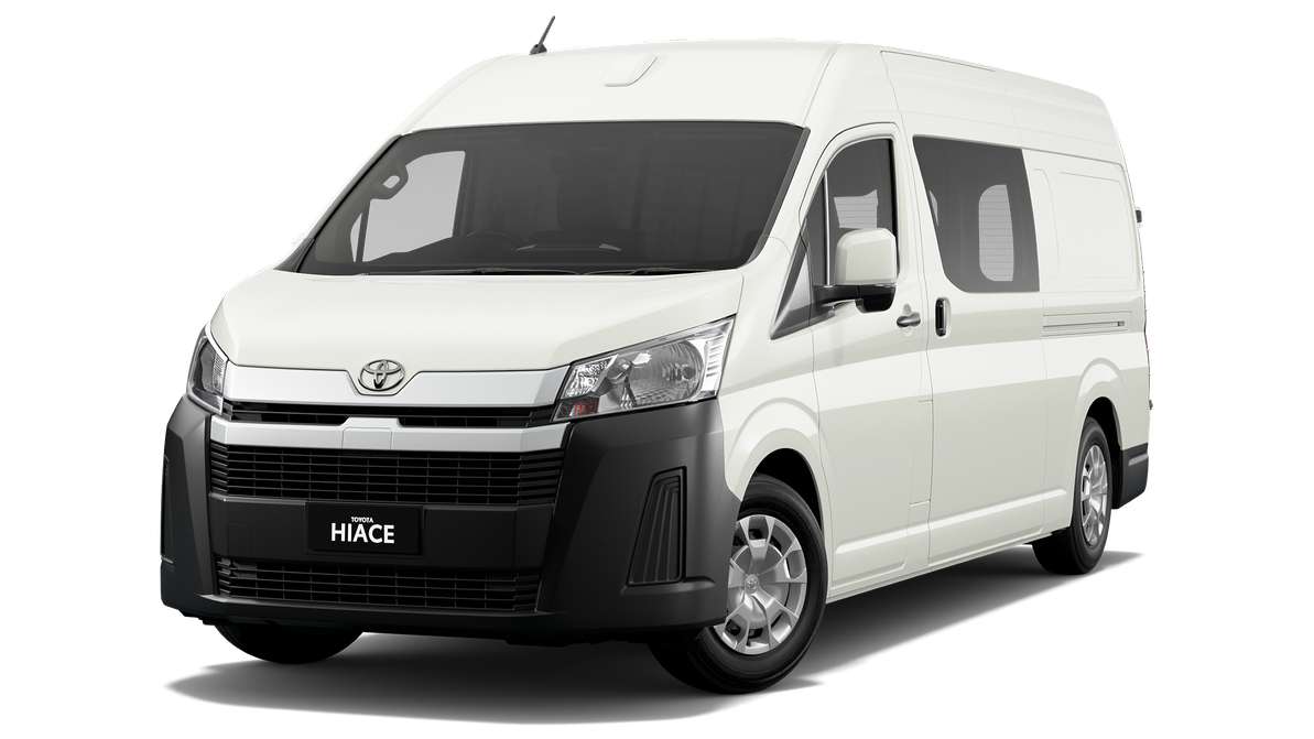 2024 Toyota HiAce Long Wheelbase Van Rear barn doors image 4