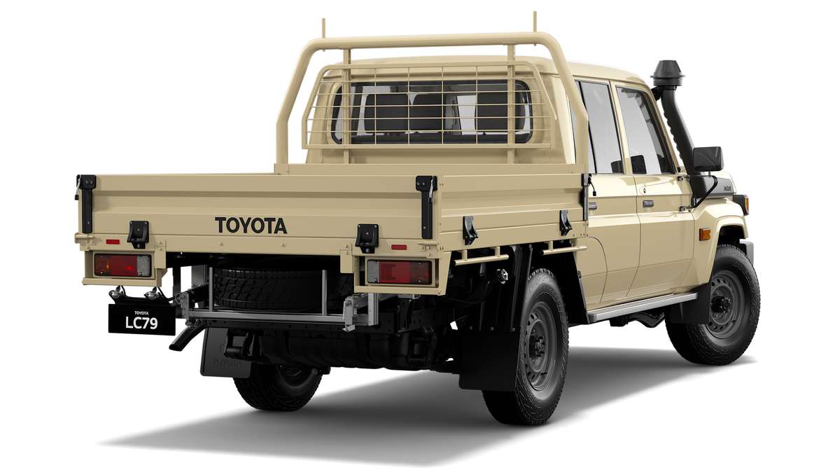 2024 Toyota LandCruiser 79 WorkMate Double-Cab Cab-Chassis image 3