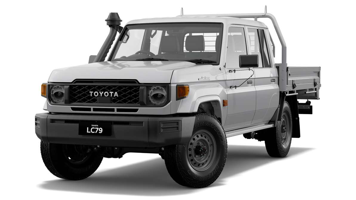 2024 Toyota LandCruiser 79 WorkMate Double-Cab Cab-Chassis Differential Locks option image 4