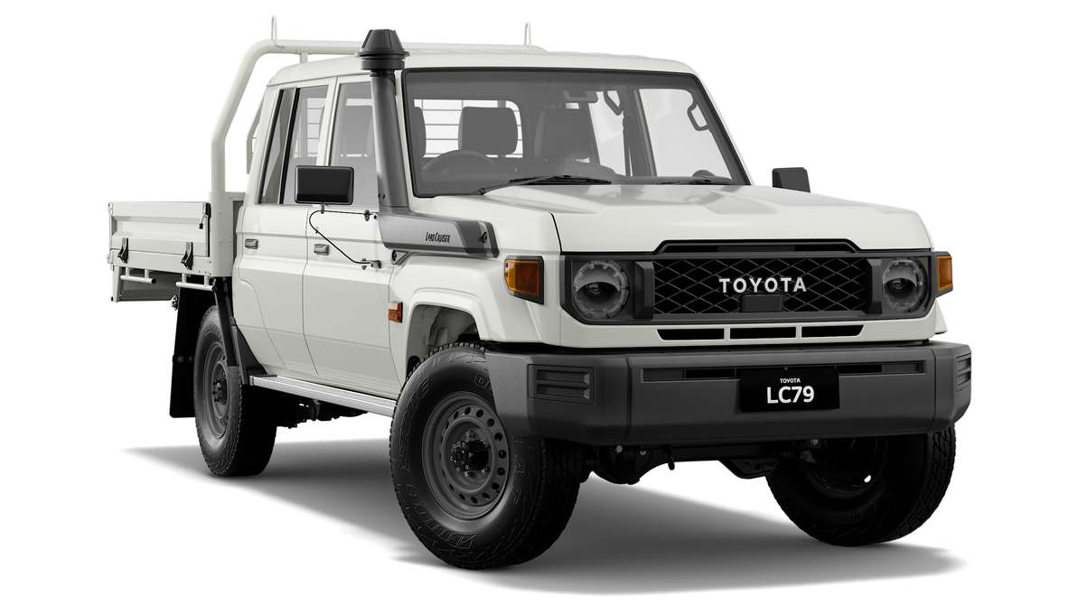2024 Toyota LandCruiser 79 WorkMate Double-Cab Cab-Chassis image 1