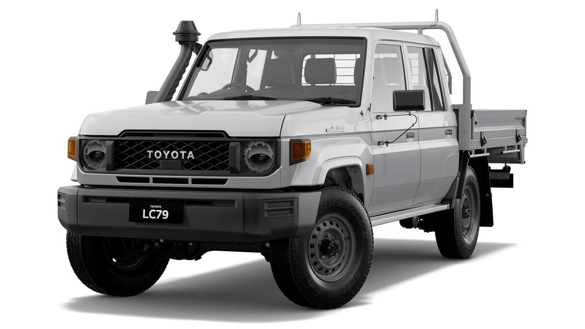 2024 Toyota LandCruiser 79 WorkMate Double-Cab Cab-Chassis image 4