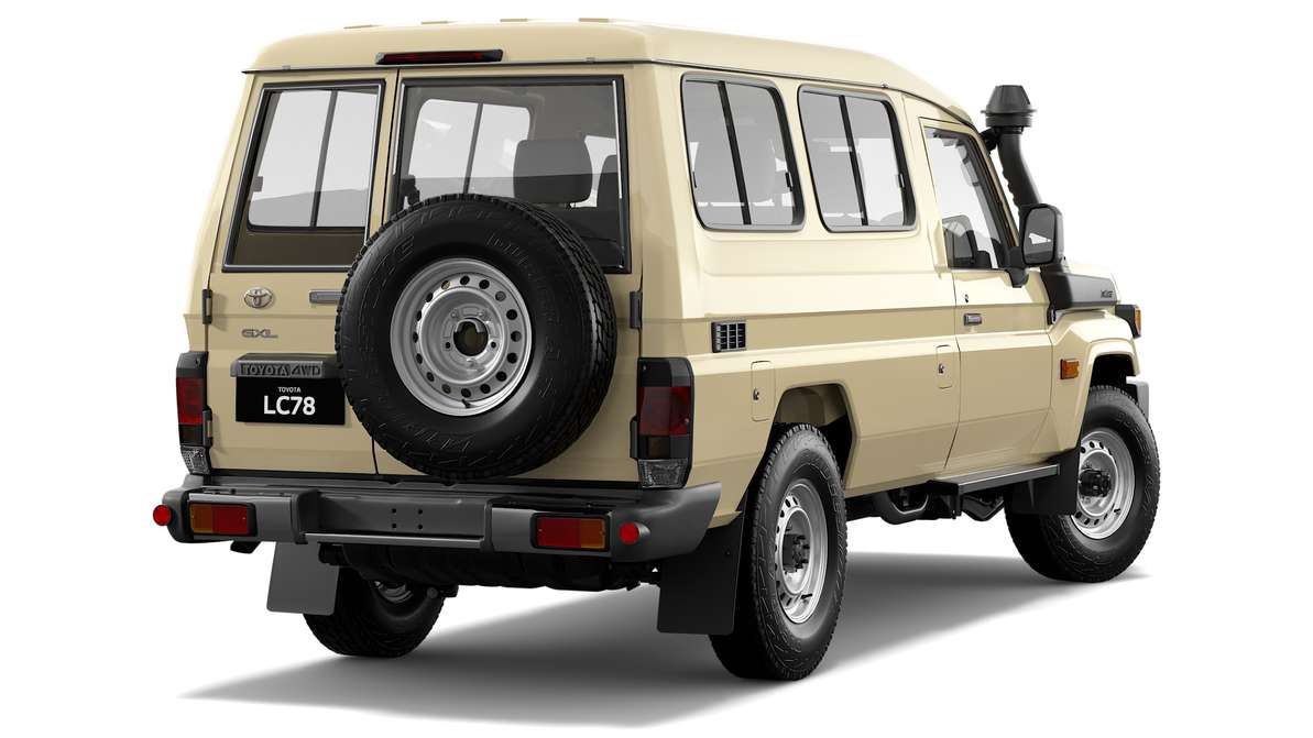 2025 Toyota LandCruiser 78 GXL Troop Carrier Differential Locks option image 3