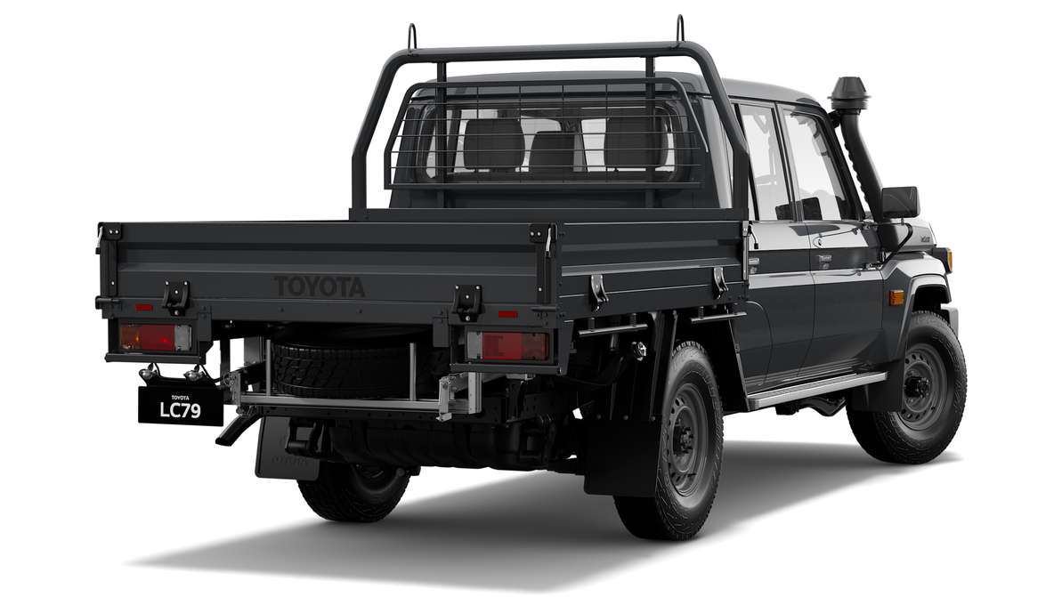 2024 Toyota LandCruiser 79 WorkMate Double-Cab Cab-Chassis Differential Locks option image 3