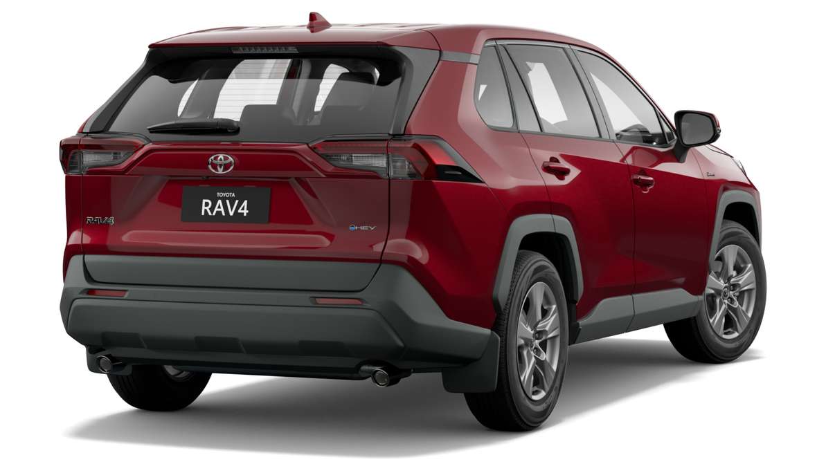 2024 Toyota RAV4 GX 2WD Hybrid Full size spare wheel image 3