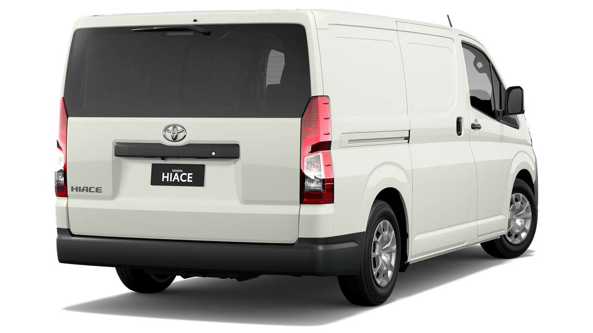 2024 Toyota HiAce Long Wheelbase Van Left sliding door with steel panel image 3