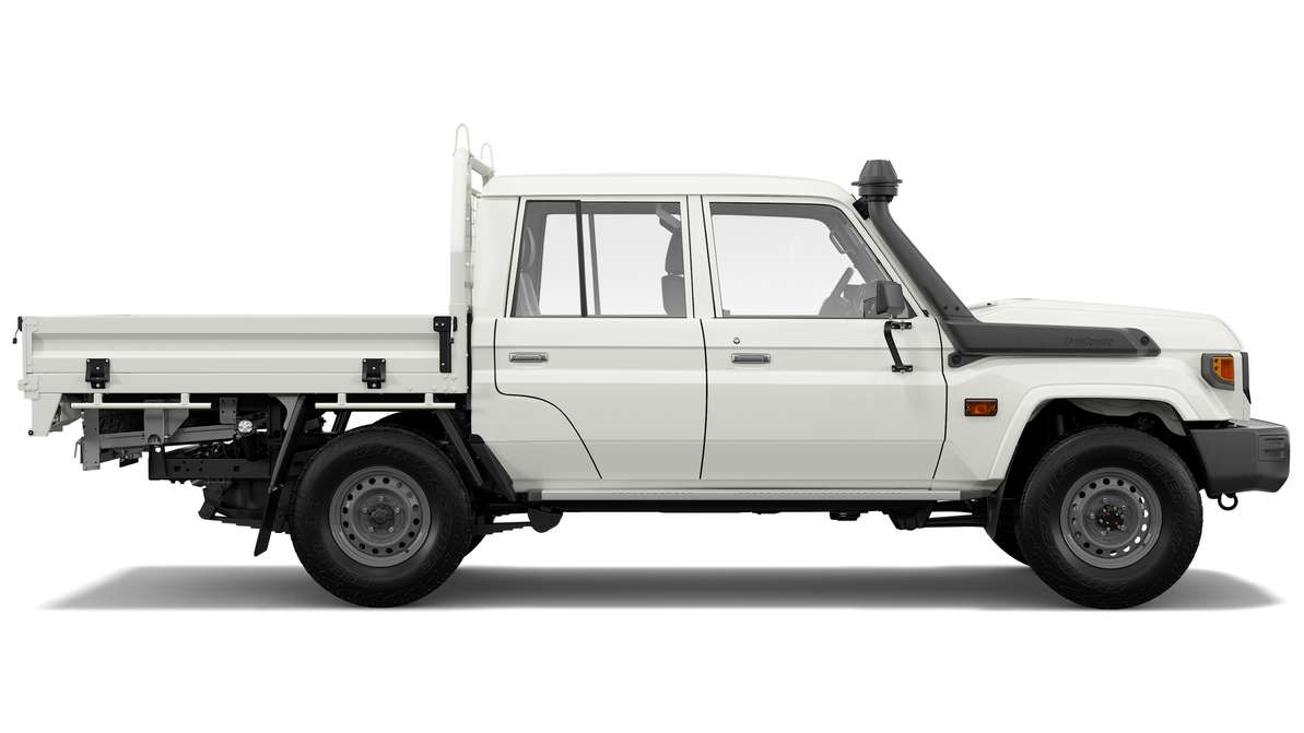 2024 Toyota LandCruiser 79 WorkMate Double-Cab Cab-Chassis image 2