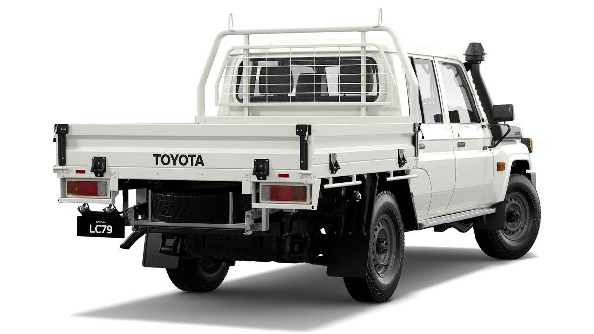 2024 Toyota LandCruiser 79 WorkMate Double-Cab Cab-Chassis Differential Locks option image 3