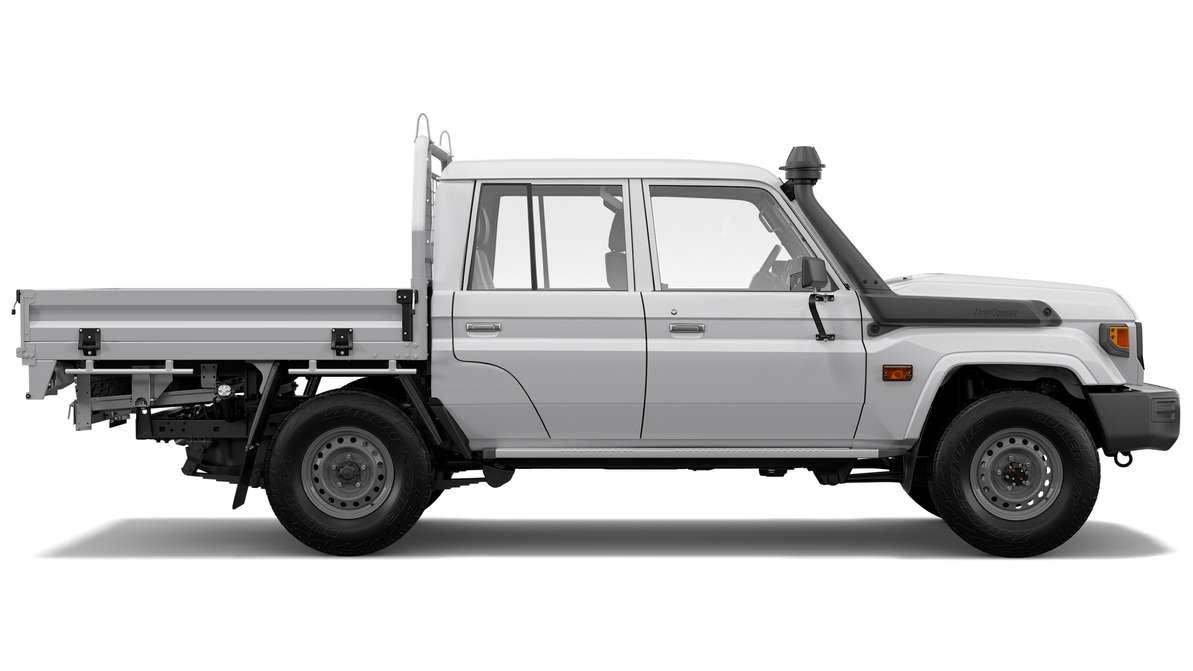 2024 Toyota LandCruiser 79 WorkMate Double-Cab Cab-Chassis Differential Locks option image 2