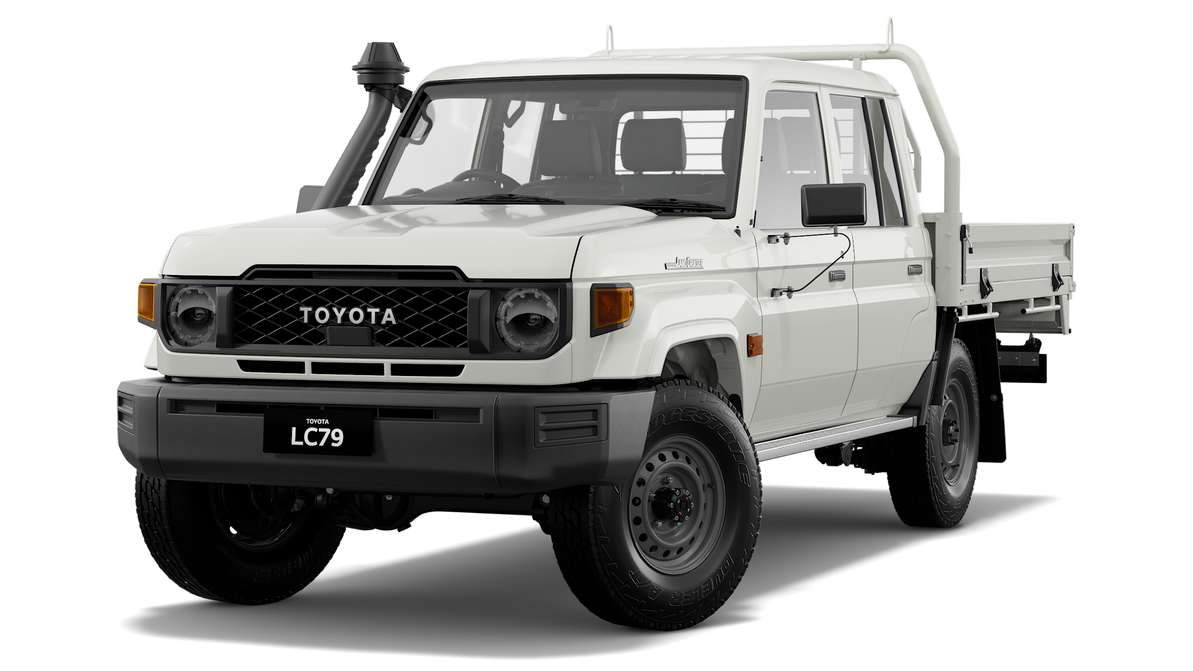 2024 Toyota LandCruiser 79 WorkMate Double-Cab Cab-Chassis Differential Locks option image 4