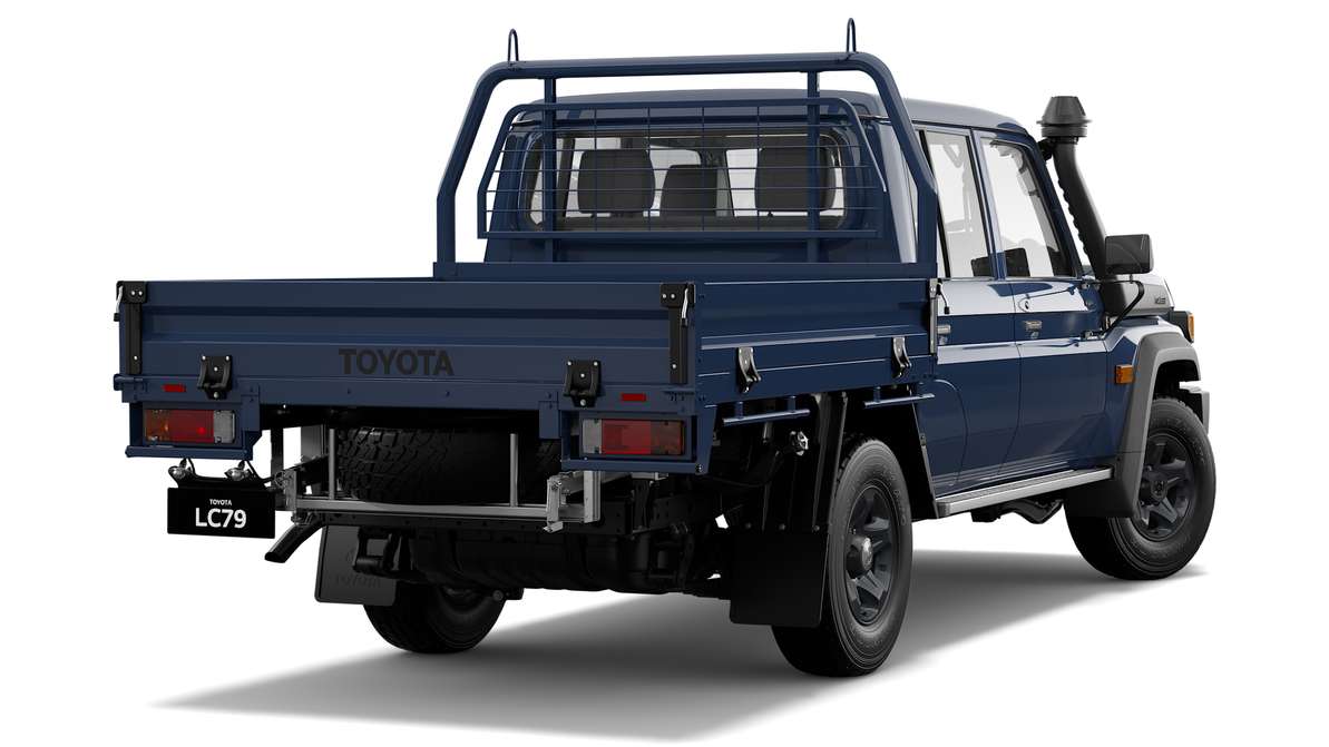 2024 Toyota LandCruiser 79 GXL Double-Cab Cab-Chassis Differential Locks option image 3
