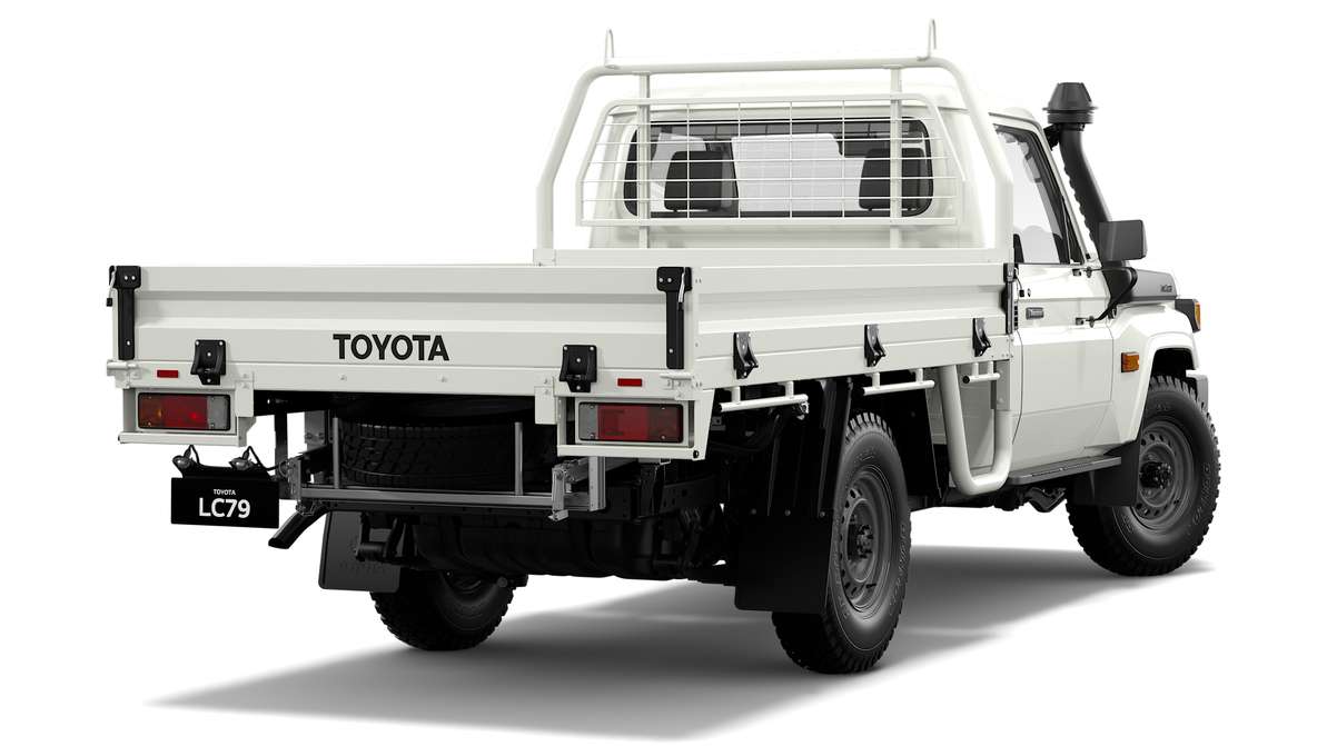 2024 Toyota LandCruiser 79 WorkMate Single-Cab Cab-Chassis image 3