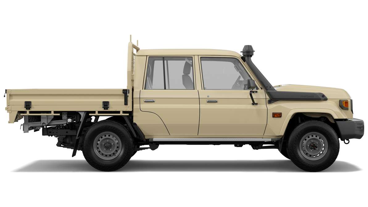 2024 Toyota LandCruiser 79 WorkMate Double-Cab Cab-Chassis image 2