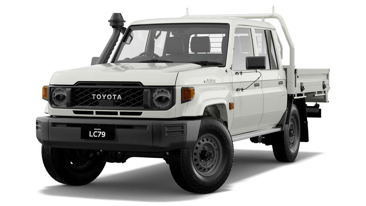 2024 Toyota LandCruiser 79 WorkMate Double-Cab Cab-Chassis image 4