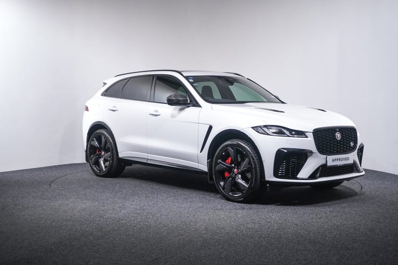 2022 Jaguar F-PACE SVR, 5.0L SUPERCHARGED V8, 5...