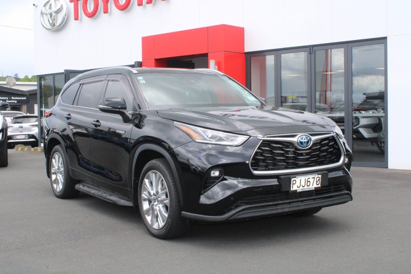 2022 Toyota Highlander Limited ZR 2.5P HV ECVT...